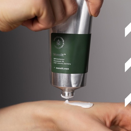 Бальзам после бритья Monolit Naturkosmetik Soothes Irritations Pain Relieving Antiseptic Healing Accelerator Avocado Oil Panthenol Vitamins 100ml Vegan — фото 3