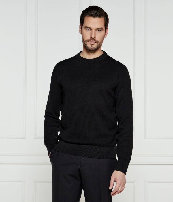 

Свитер Boss Ecaio-p Regular Fit, черный