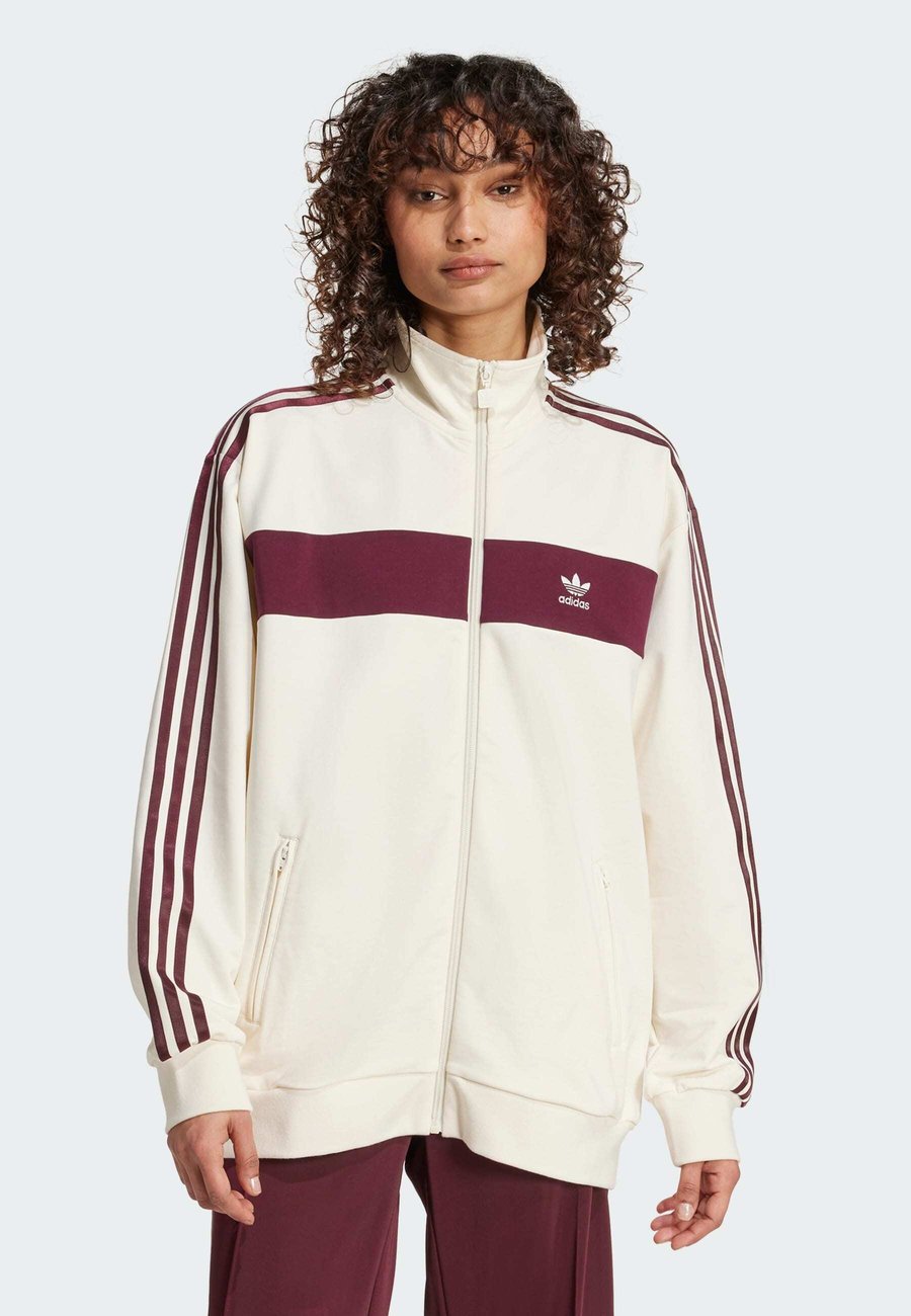 

Толстовка Adidas Originals BLOCKED, Cream White Maroon/Off-White