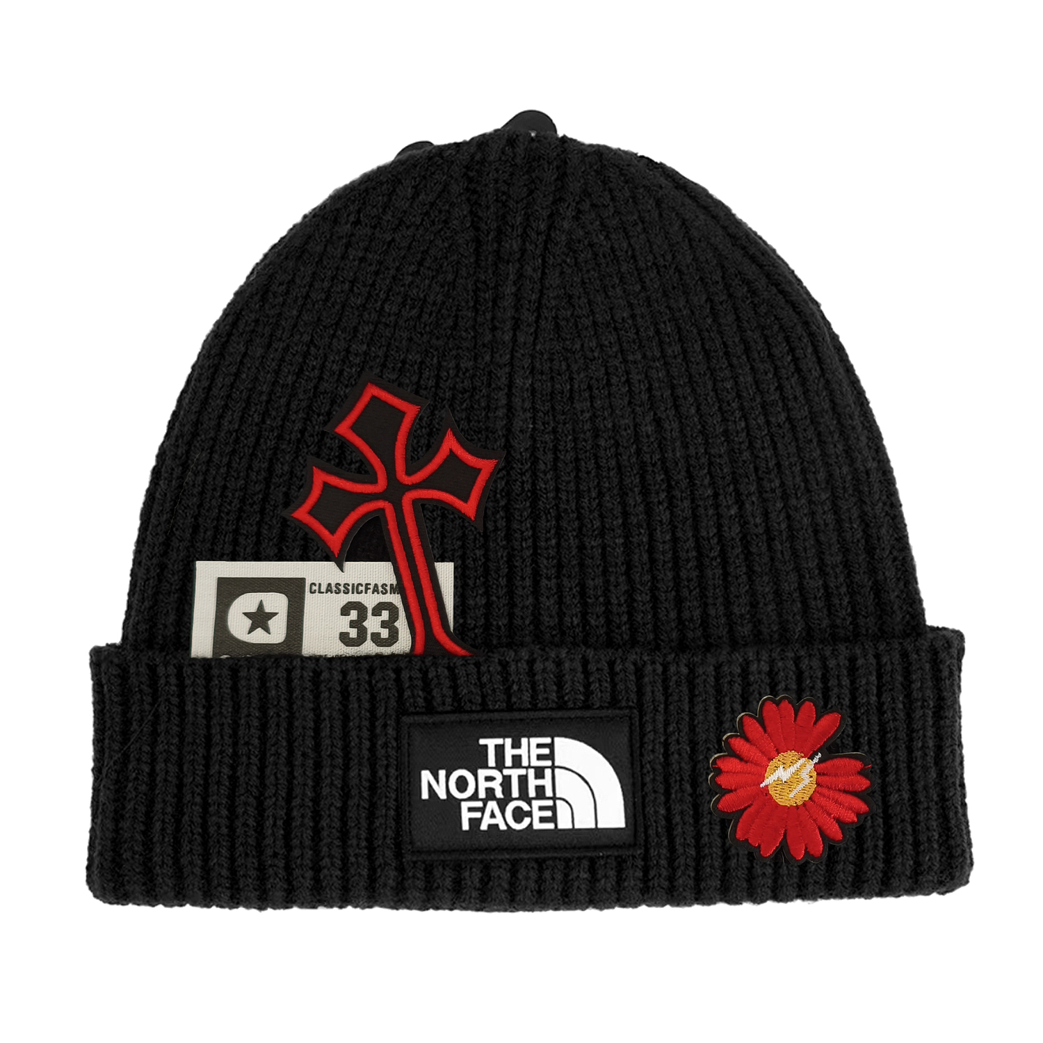 

The North Face Акриловые нейлоновые шапки-бини, унисекс, черный