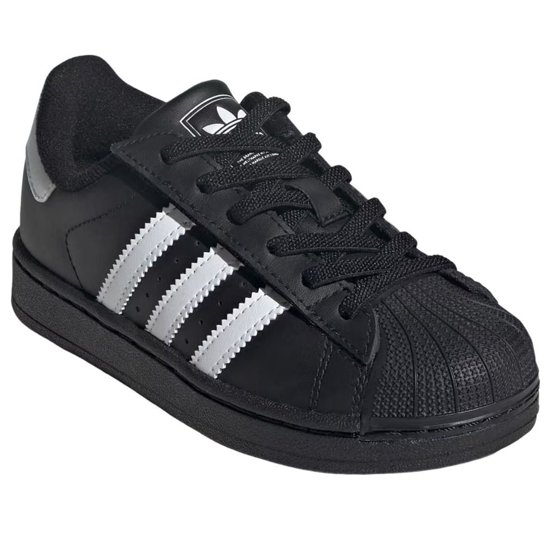 (PS) Adidas Superstar II CF EL C 'Black White' — фото 4