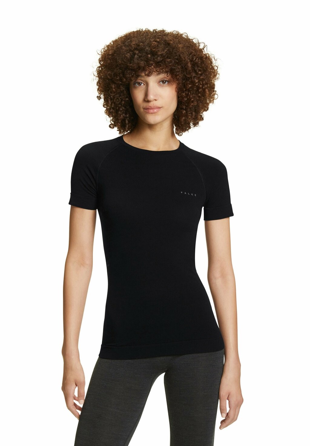 

Базовая футболка WOOL-TECH LIGHT FUNCTIONAL UNDERWEAR FOR WARM TO COLD CONDITIONS FALKE, цвет black
