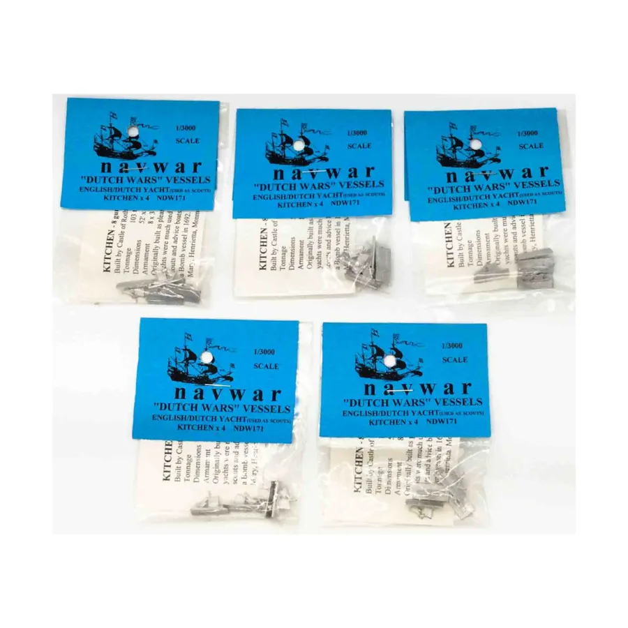 

Кухня x4 – английские/голландские яхты (x5), Dutch Wars Vessels (1:3000) (NavWar)