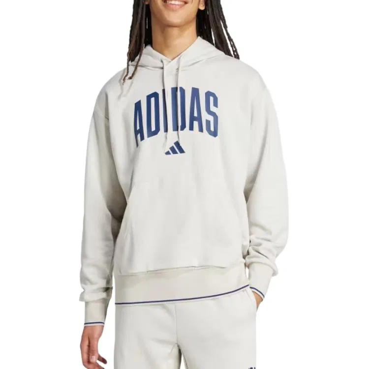 Толстовка Collegiate Hoodie с бесплатной доставкой при покупке в AdiClub Adidas, Beige — фото 4