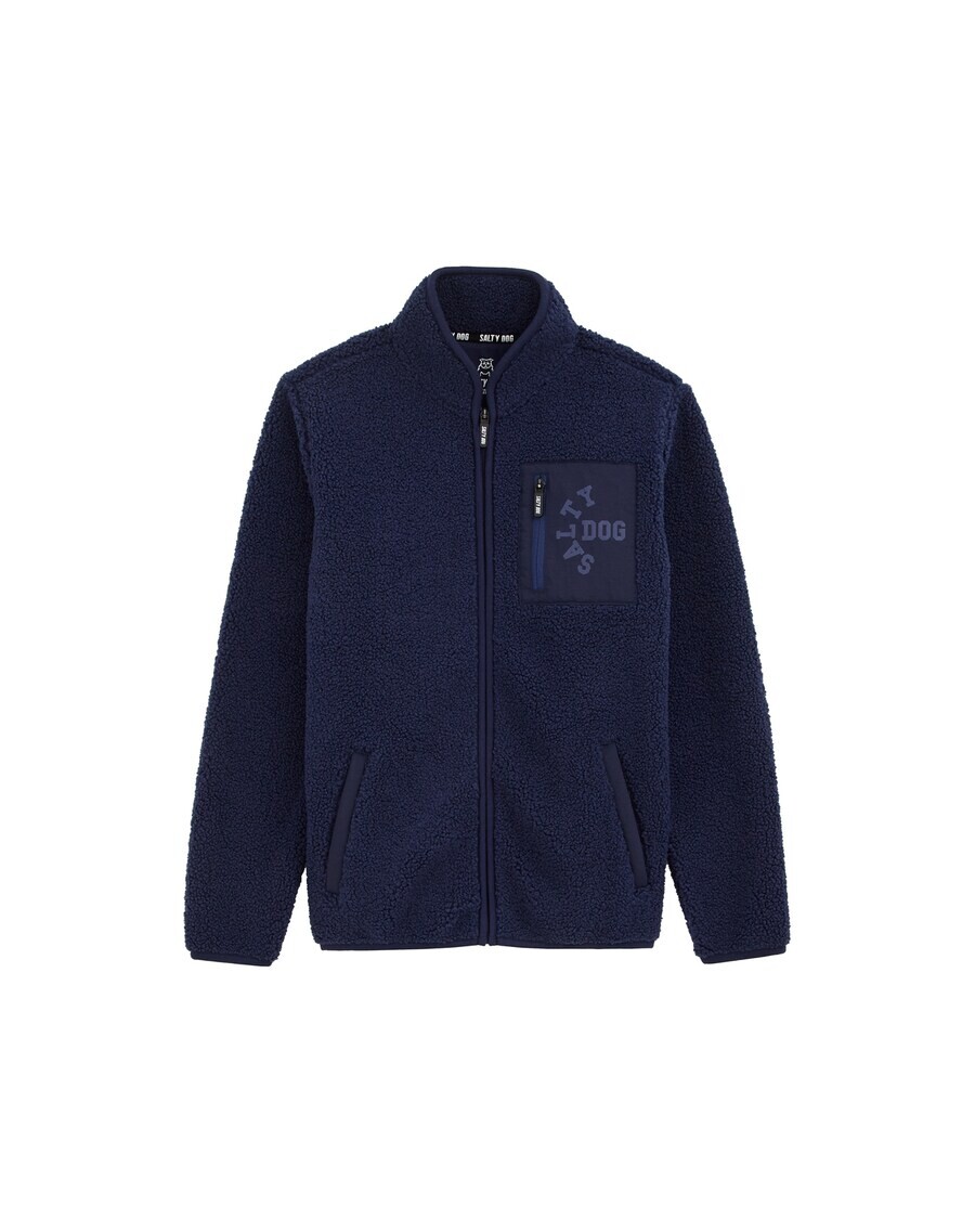 

Худи WE Fashion Zip-Up Hoodie, цвет Blue/Dark blue