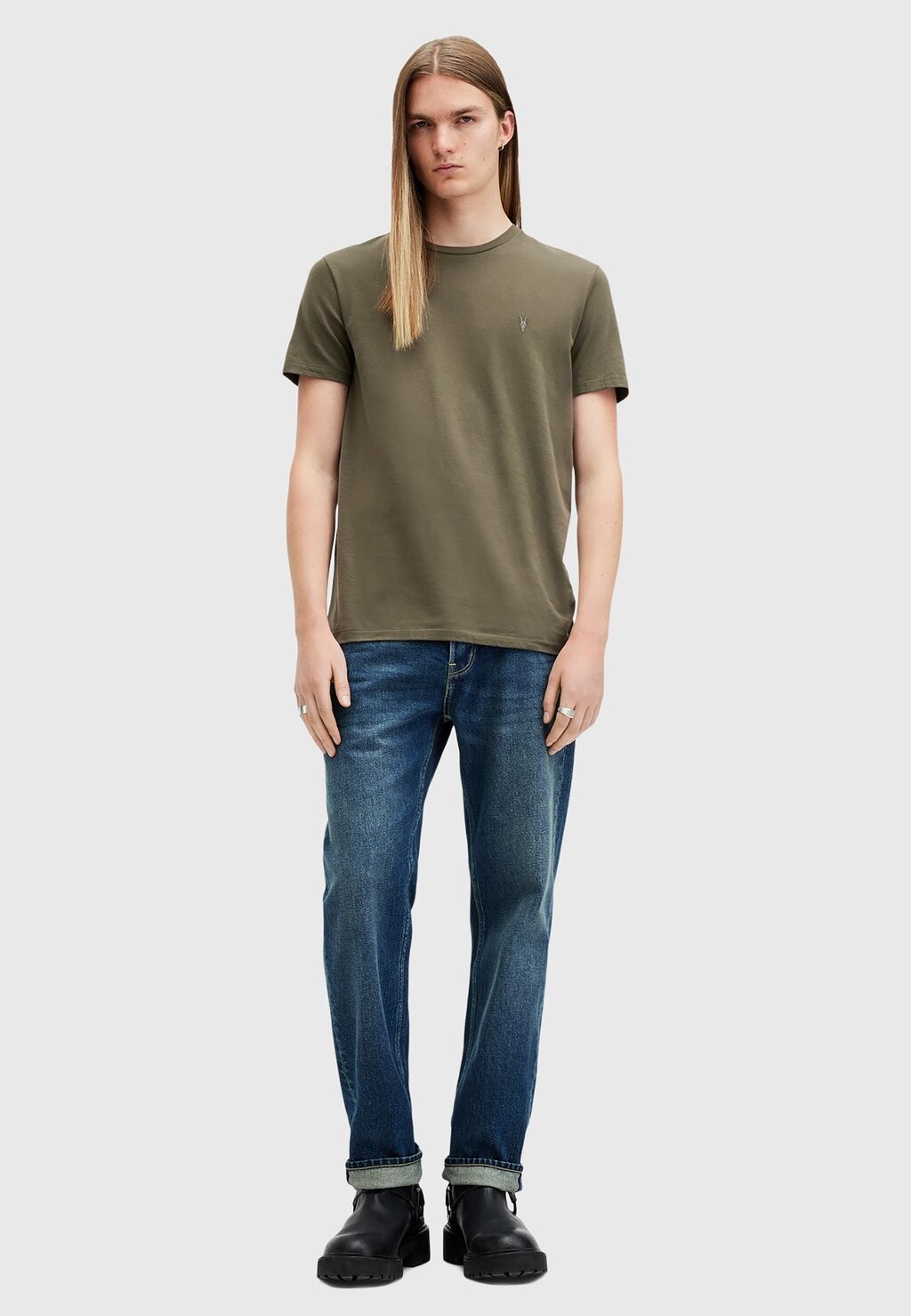 

Базовая футболка TONIC CREW AllSaints, зеленый