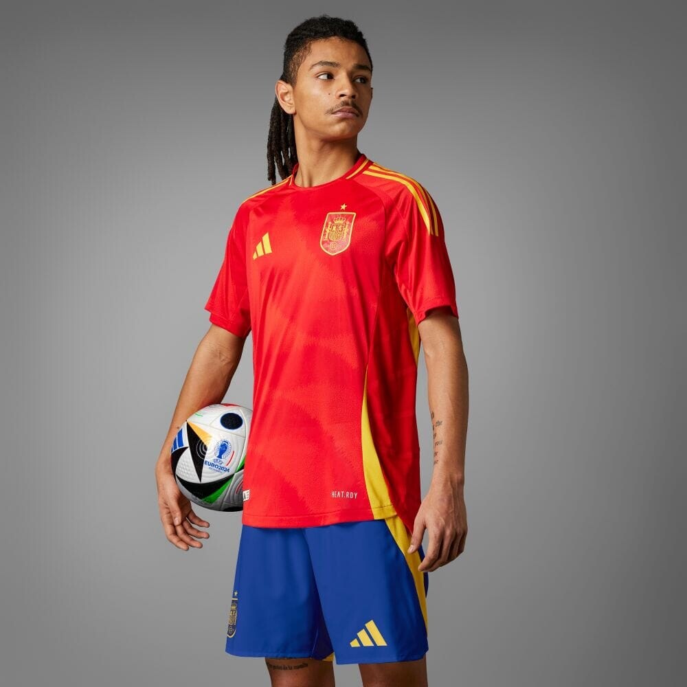

Униформа Adidas Spain 2024 Authentic Home Jersey, цвет Better Scarlet