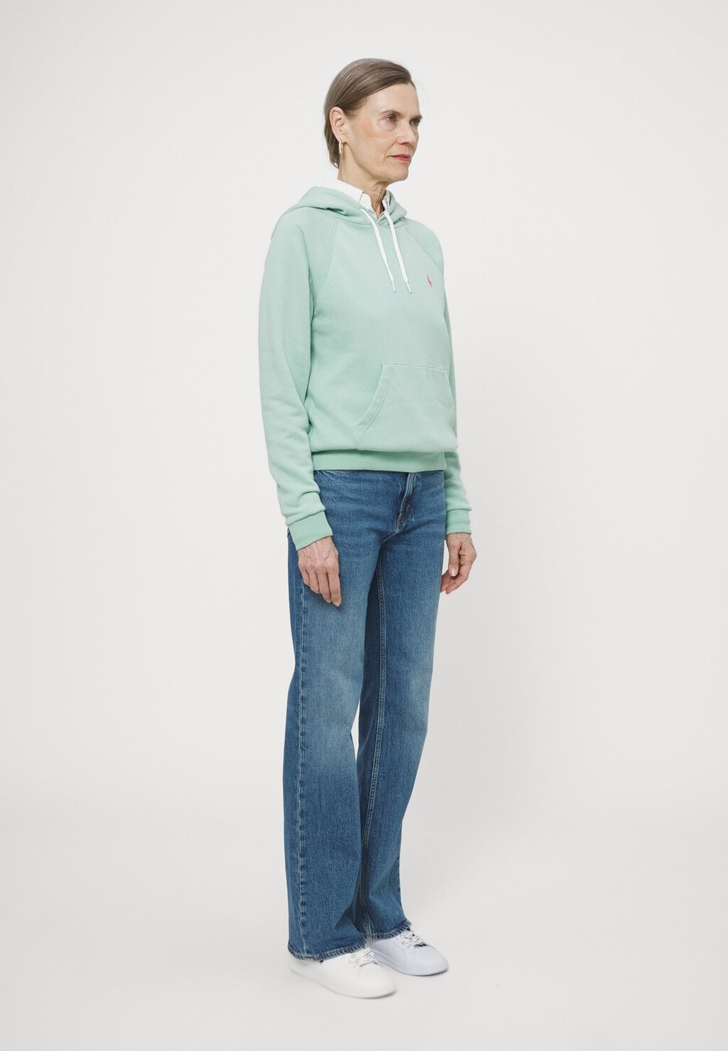 

Свитер SHRUNKEN FIT FLEECE HOODIE Ralph Lauren, зеленый