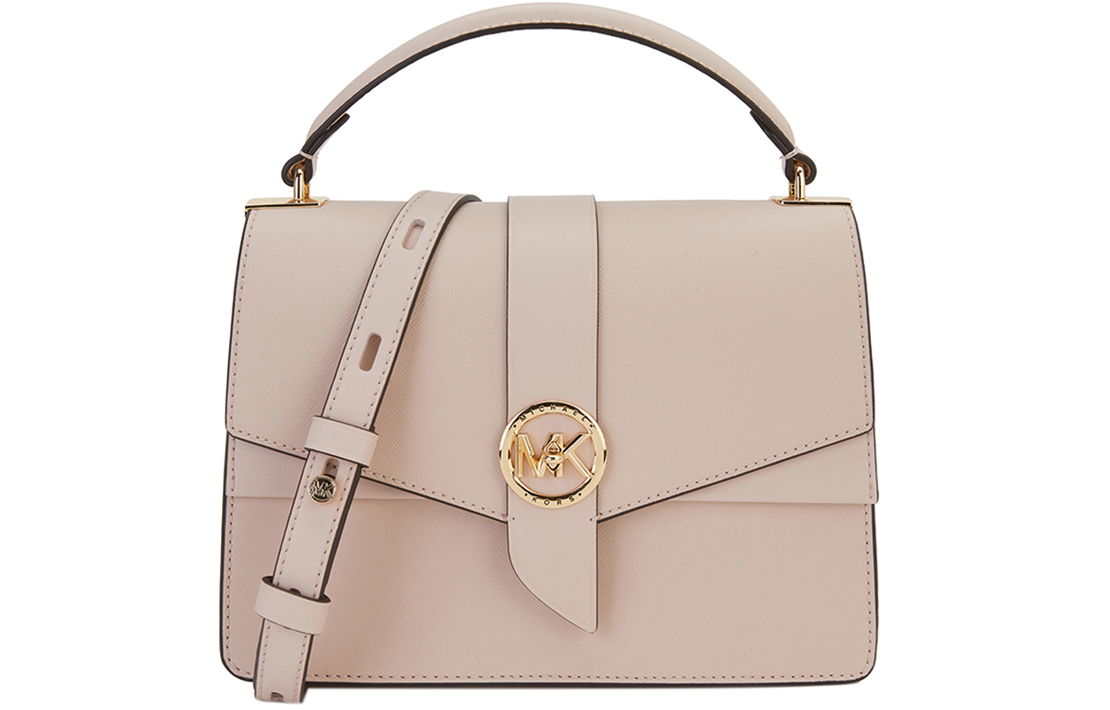 

MICHAEL KORS Сумка Greenwich Leather через плечо, сумка через плечо, женская, розовая