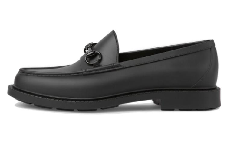 

Лоферы «Лакированные черные лошадиные удила» GUCCI, Black