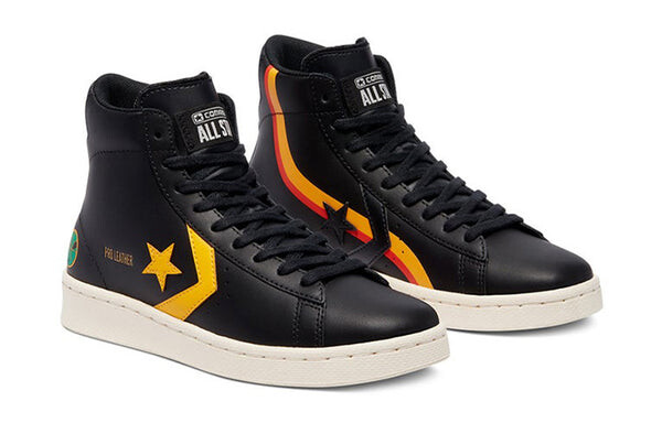Кроссовки pro leather high 'roswell rayguns' Converse, черный — фото 2