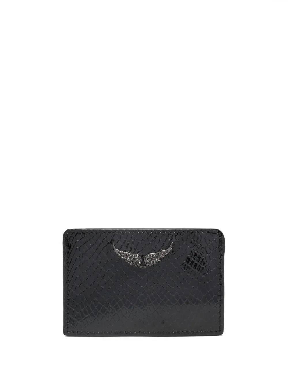 

Кардхолдер с логотипом Zadig&Voltaire, черный