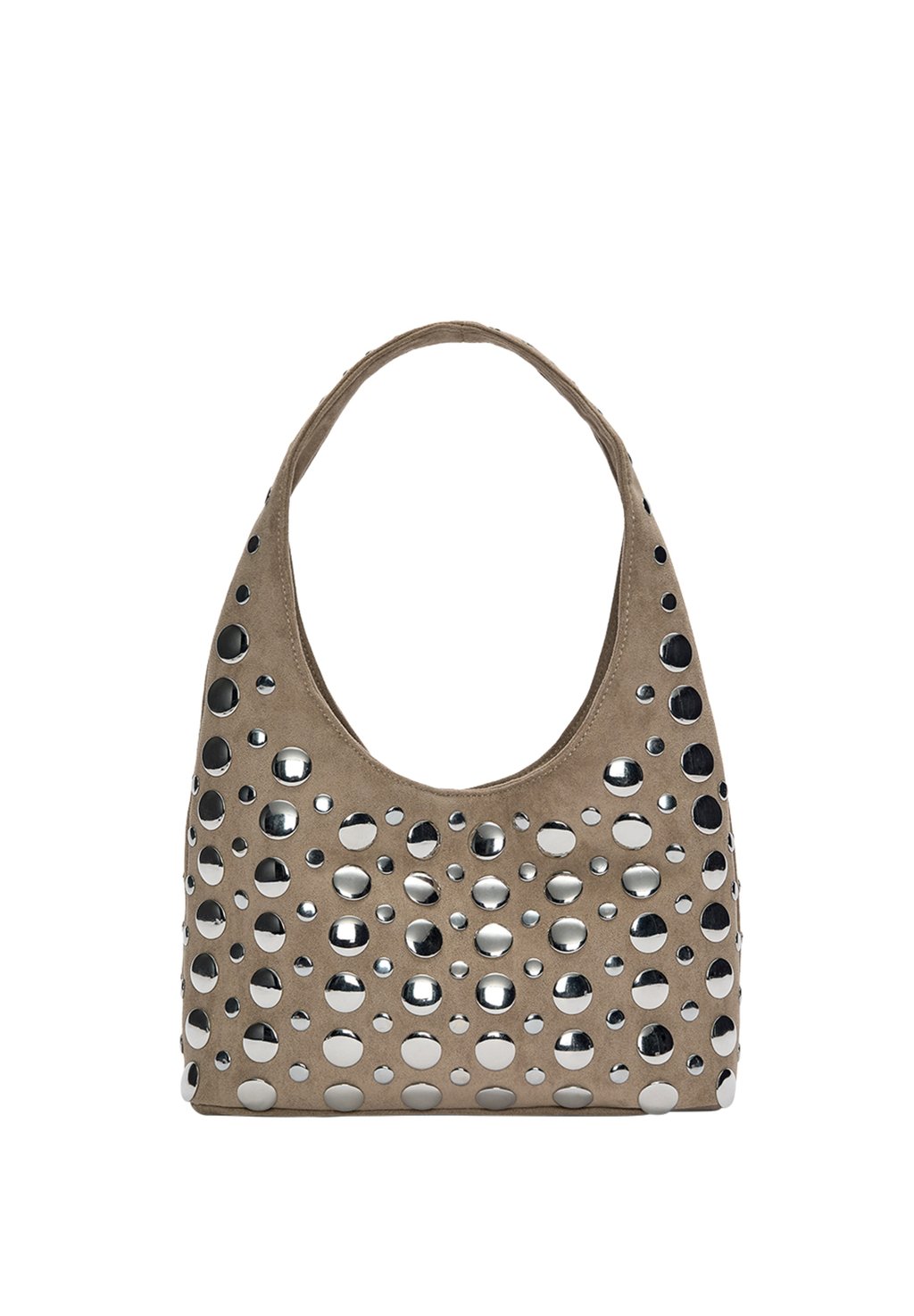 

Сумка STUDDED PULL&BEAR, бежевый