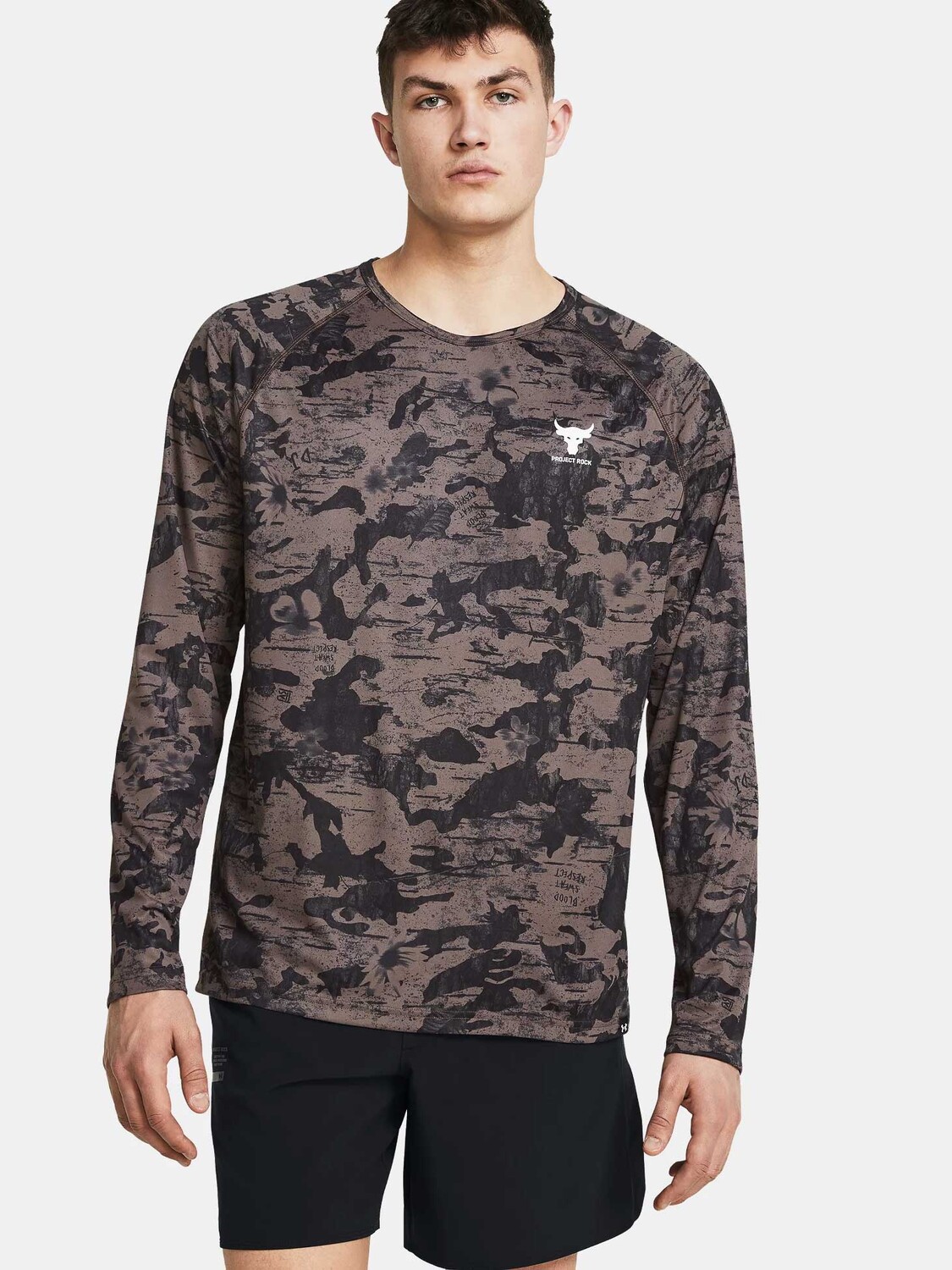 

Блуза Under Armour Pjt Rck IsoChill LS, коричневый