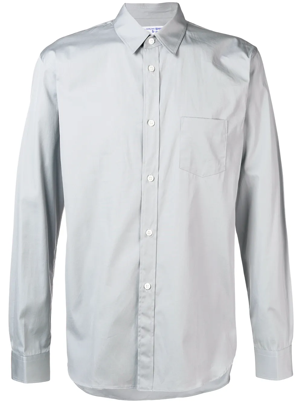 

Рубашка с логотипом CDG Comme Des Garçons Shirt, серый