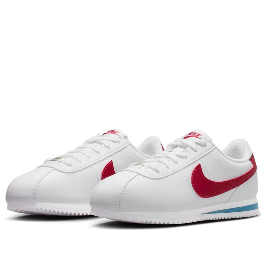 Кроссовки (GS) Nike Cortez 'White Blue Red', белый — фото 3