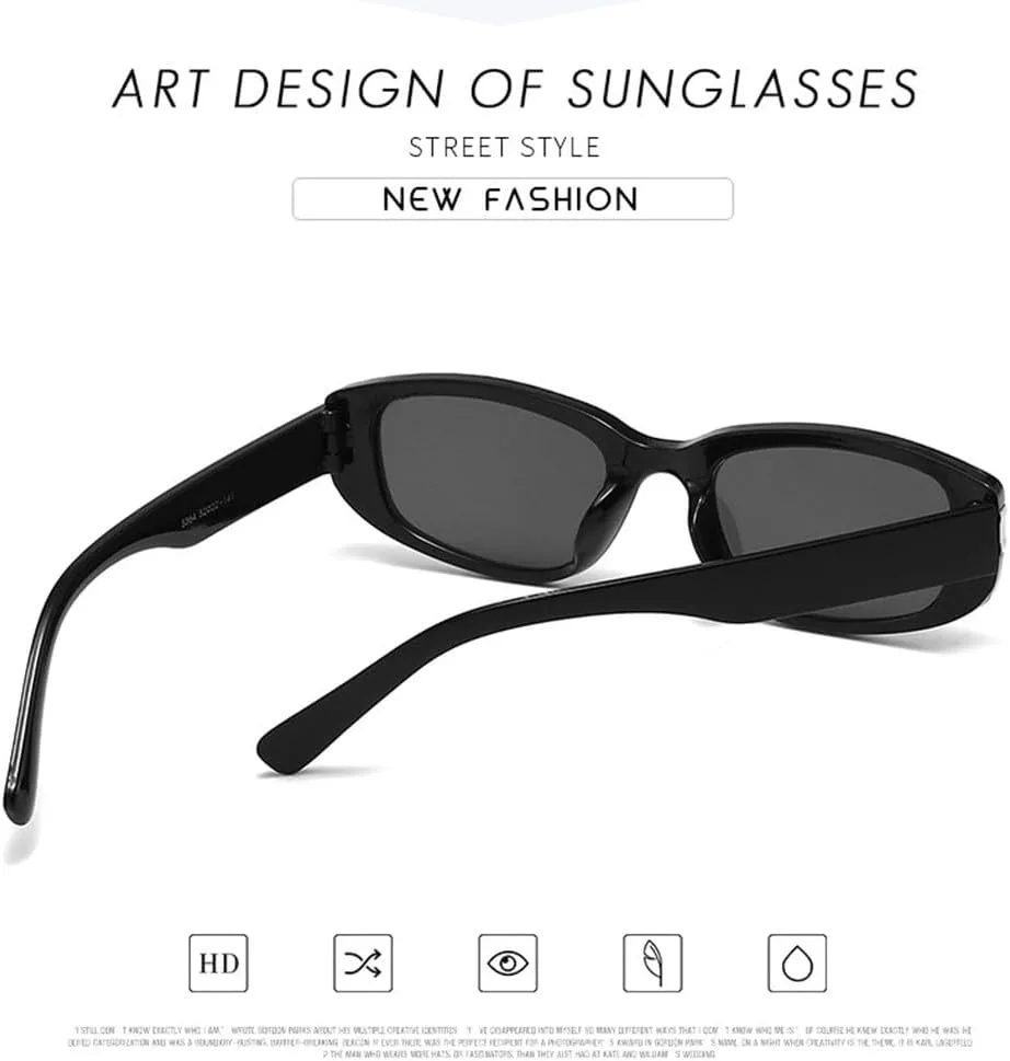 

Женские солнцезащитные очки 2027 года, прямоугольная форма, защита от УФ-излучения UV400, мужские солнцезащитные очки для пляжа и моря, белые и серые MTZJH, One Color