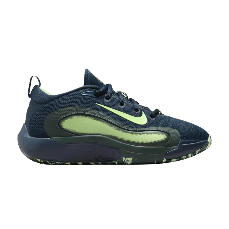 

Кроссовки Nike IsoFly GS Armory Navy Barely Volt, синий
