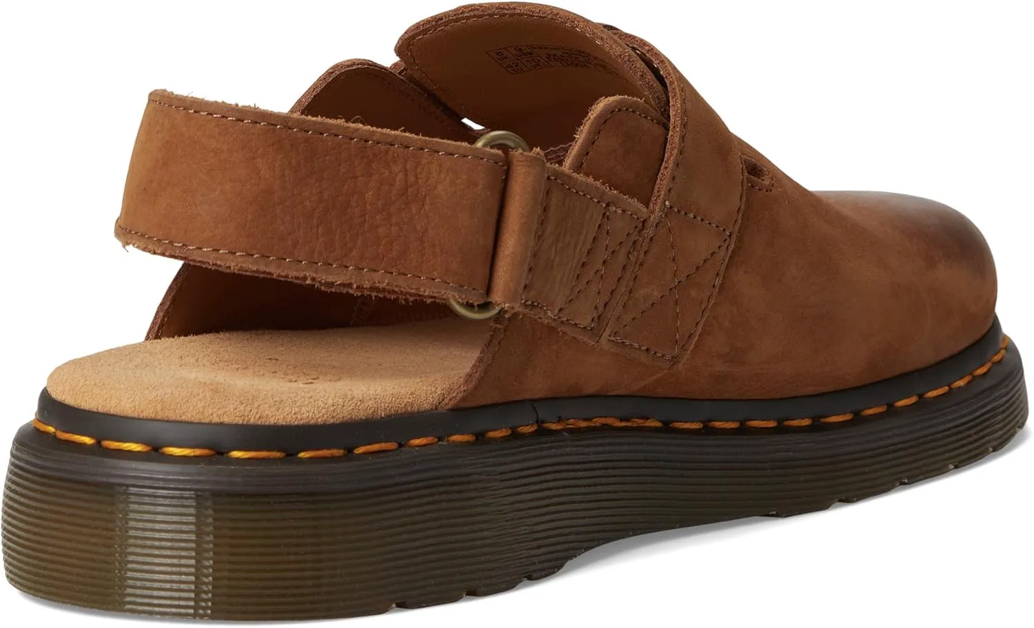 Мужские мюли Dr. Martens Jorge II из замши с открытой пяткой, коричневый — фото 4