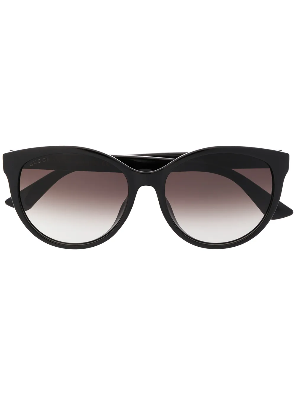 

Солнцезащитные очки в круглой оправе Gucci Eyewear, черный