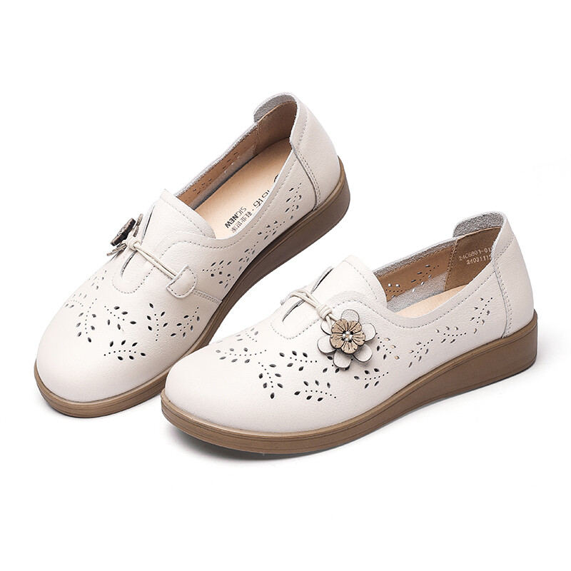 Туфли женские повседневные Women's Casual Shoes Women's White Cigna — фото 2