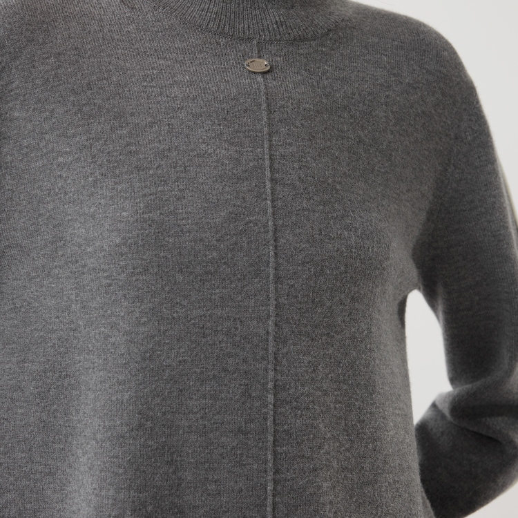 

Женское платье с длинными рукавами ELLE, medium серый