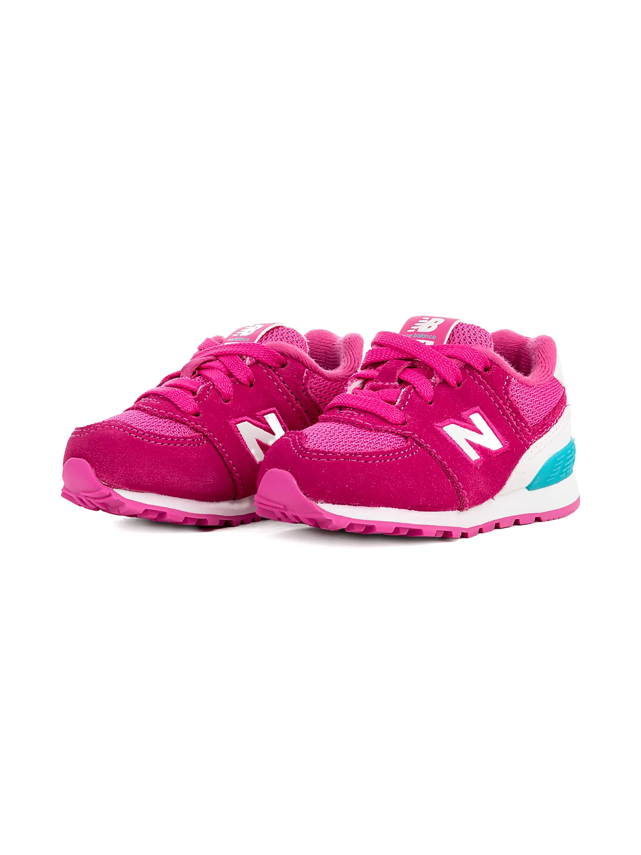 Кроссовки 574 New Balance, розовый — фото 4