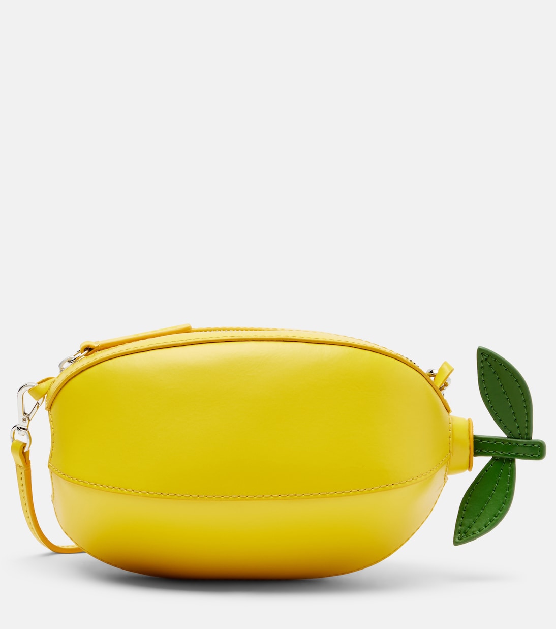 

Кожаная плечевая сумка Limona Staud, Lemon