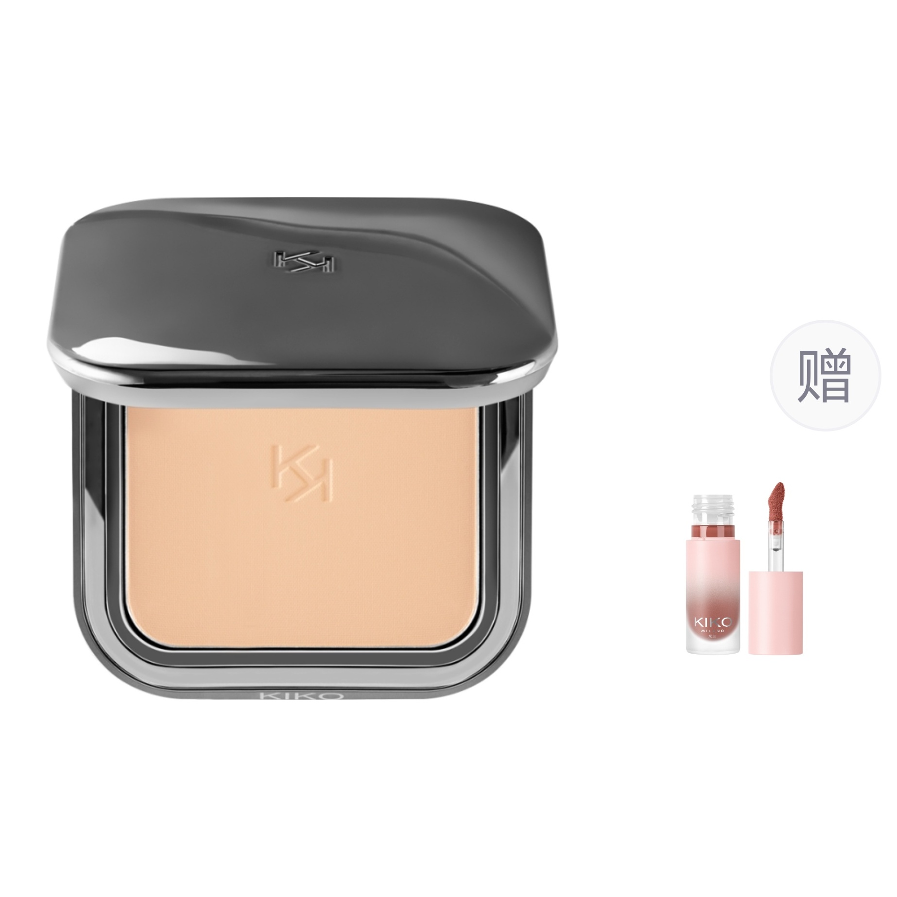 

Натуральные матовые пудры с прозрачной фиксацией без эффекта маски корректирующие тон кожи контуринг 12г/коробка KIKO, #01 Natural