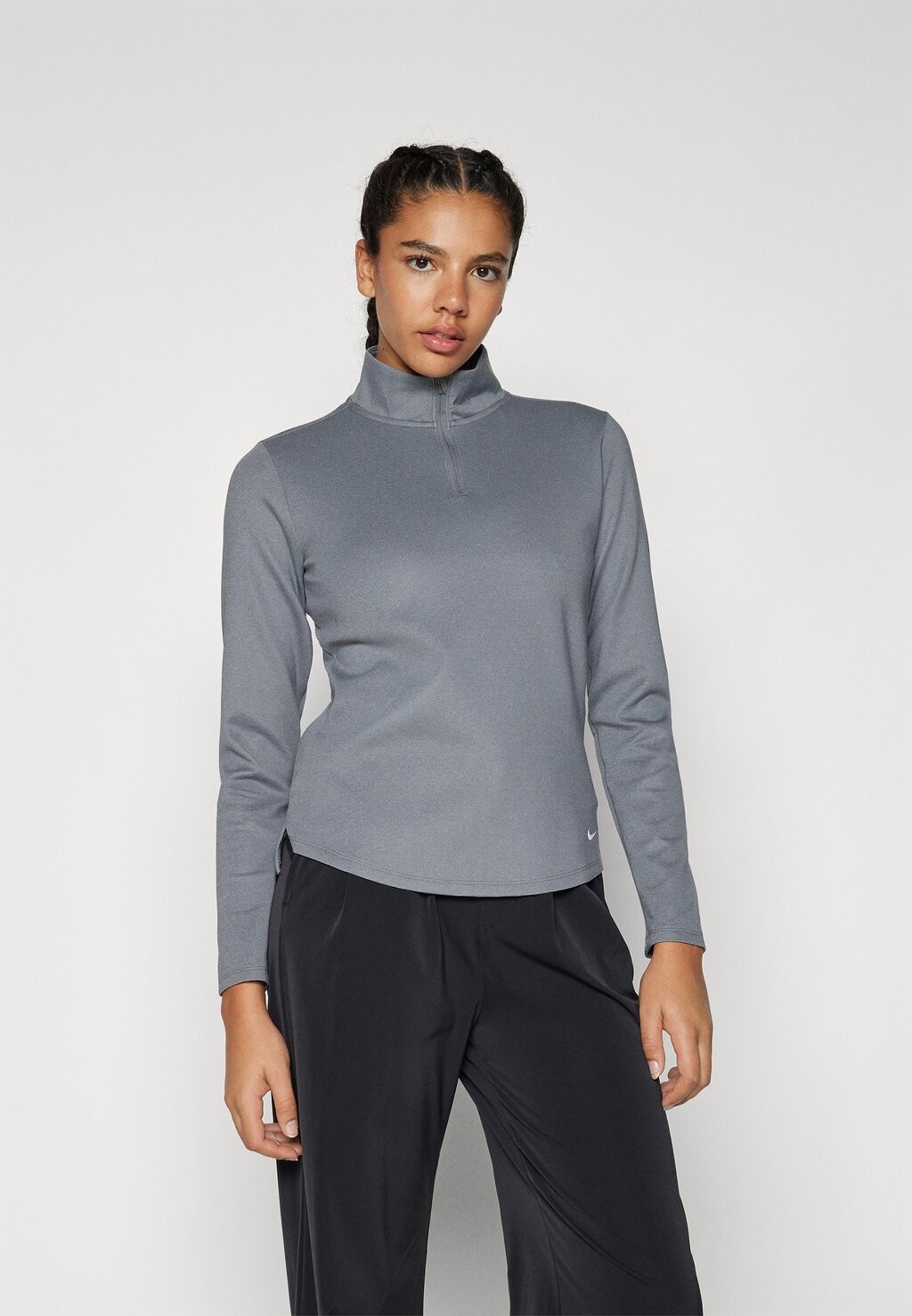 

Топ с длинными рукавами ONE HALF ZIP Nike Performance, серый