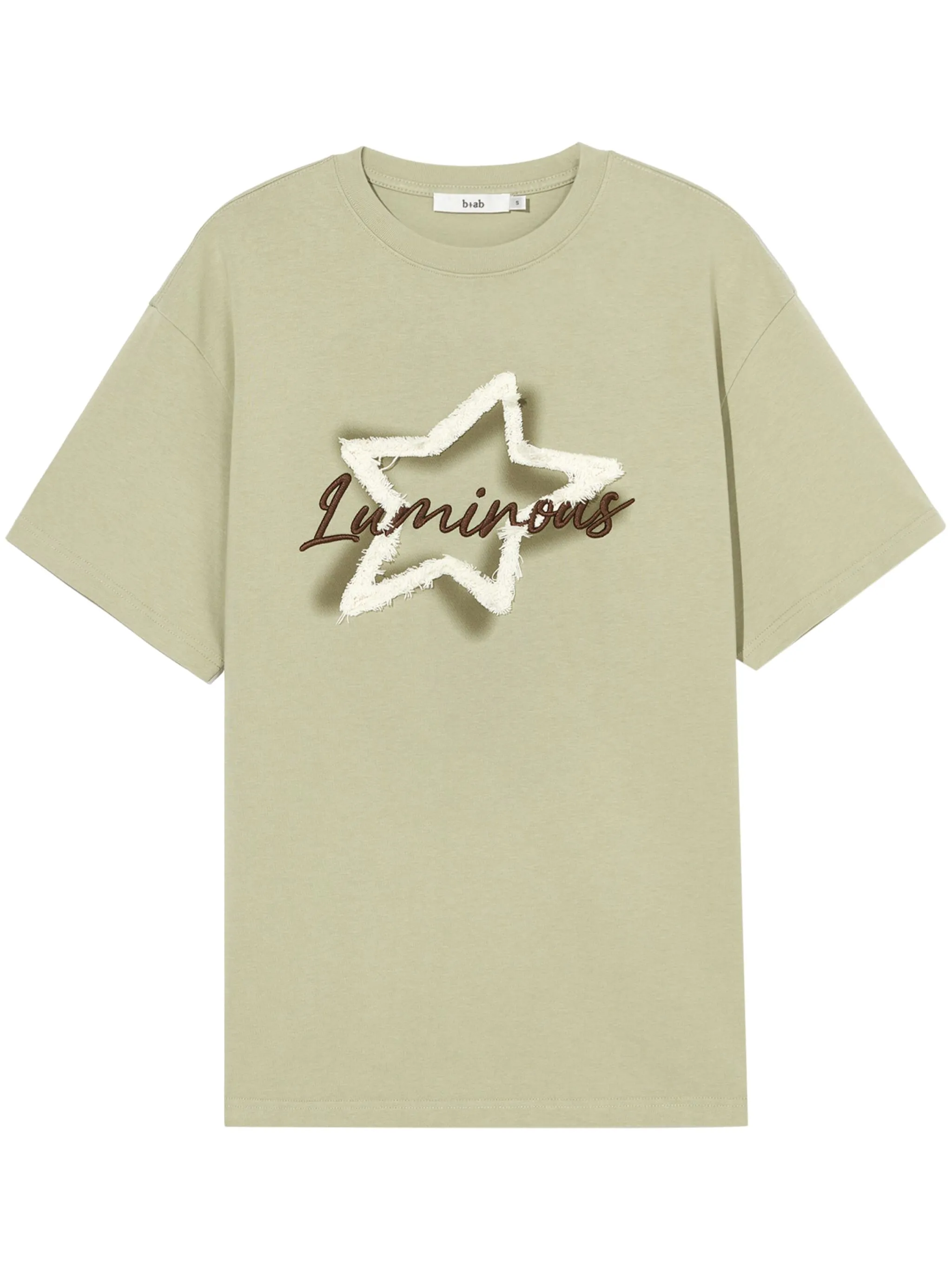 

Футболка с аппликацией B+Ab, зеленый