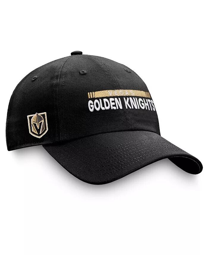 

Мужская черная шапка Vegas Golden Knights Authentic Pro Rink Adjustable Fanatics