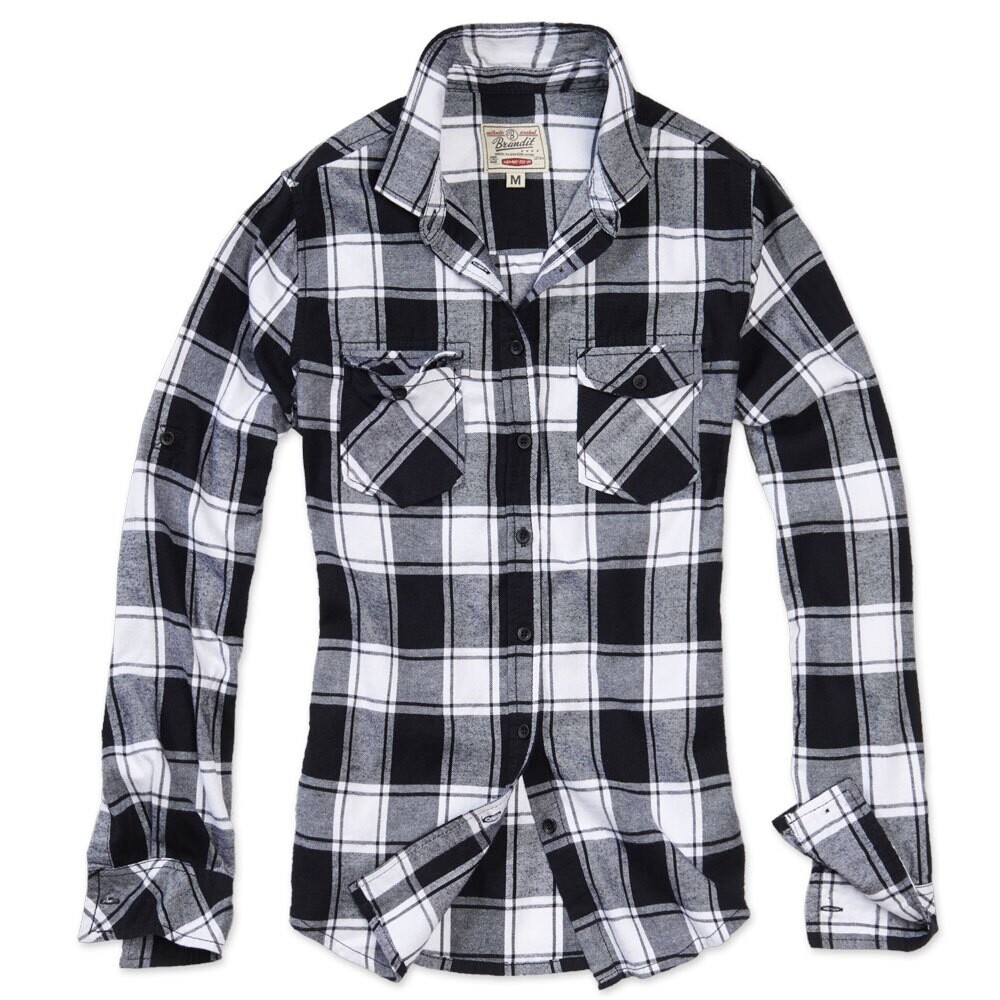 

Рубашка с длинным рукавом Brandit Amy Flannel, белый