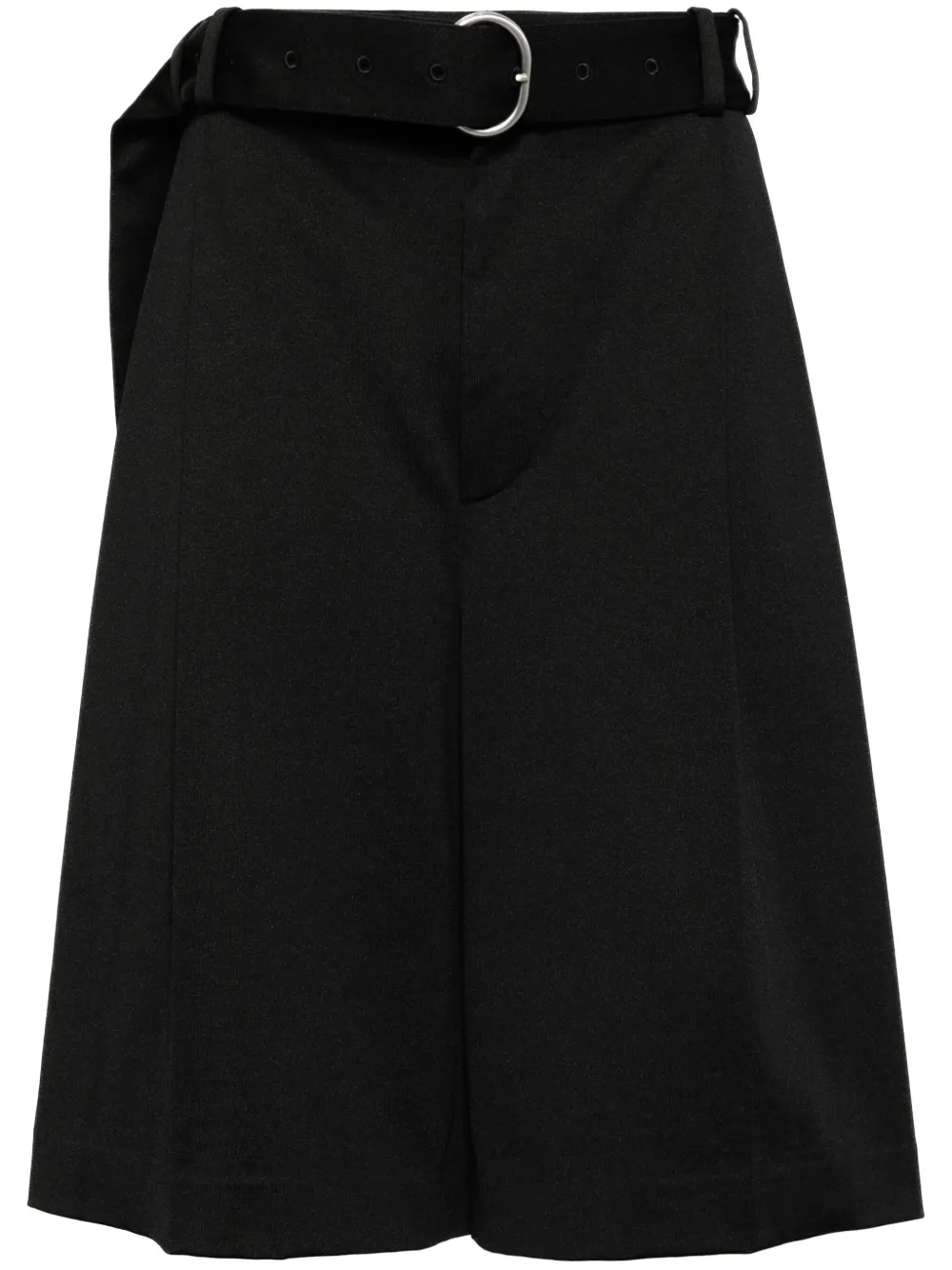 

Шорты со складками JIL SANDER, черный