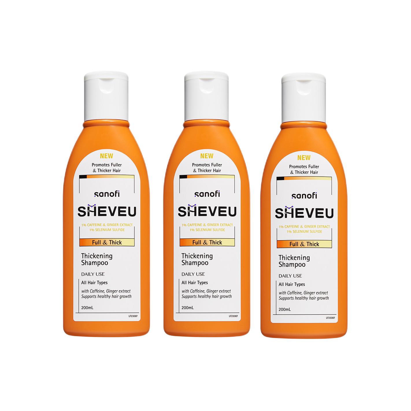 

Шампунь для контроля жирности и снятия зуда без отдушки глубокое очищение 200ml SHEVEU