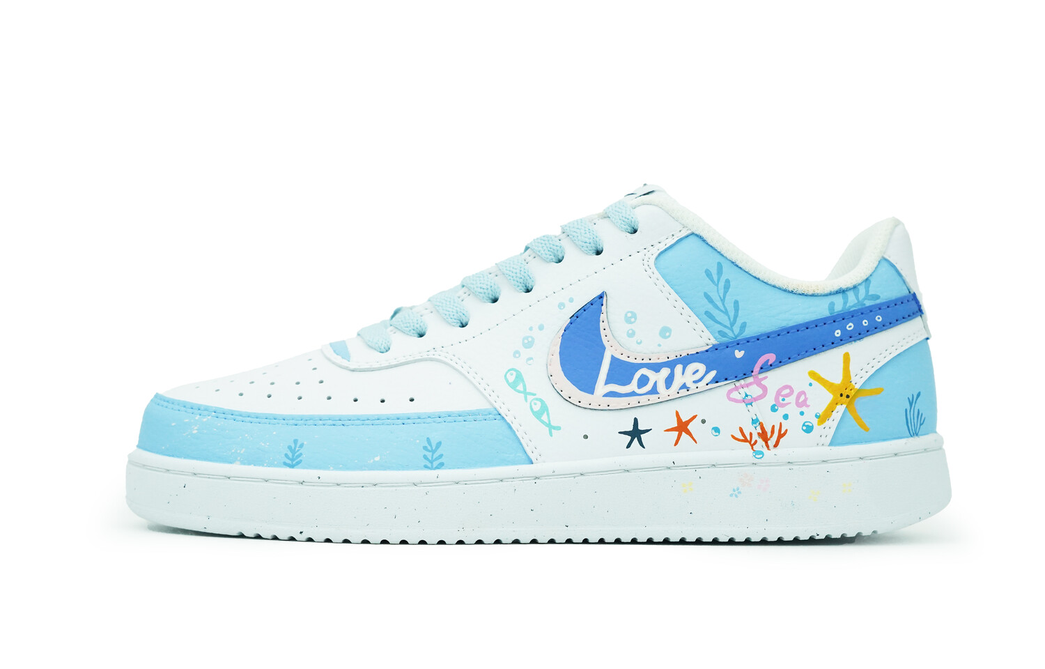 

Кроссовки Nike Court Vision 1 Skateboarding Shoes Unisex Low-top Light Blue, голубой, Синий, Кроссовки Nike Court Vision 1 Skateboarding Shoes Unisex Low-top Light Blue, голубой