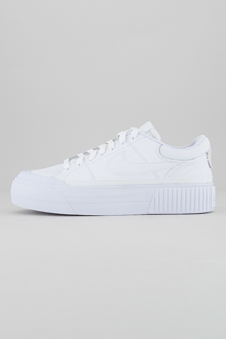 

Туфли Court Legacy Lift из кожи и экокожи Nike, белый