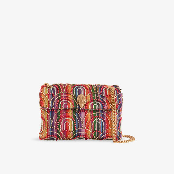 

Мягкая кожаная сумка-кроссбоди Kensington woven Kurt Geiger London, цвет other