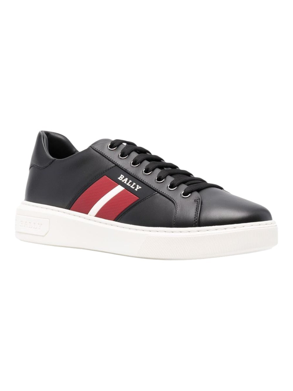 

Кроссовки Bally Mylton 6239629 из черной телячьей кожи с тиснением