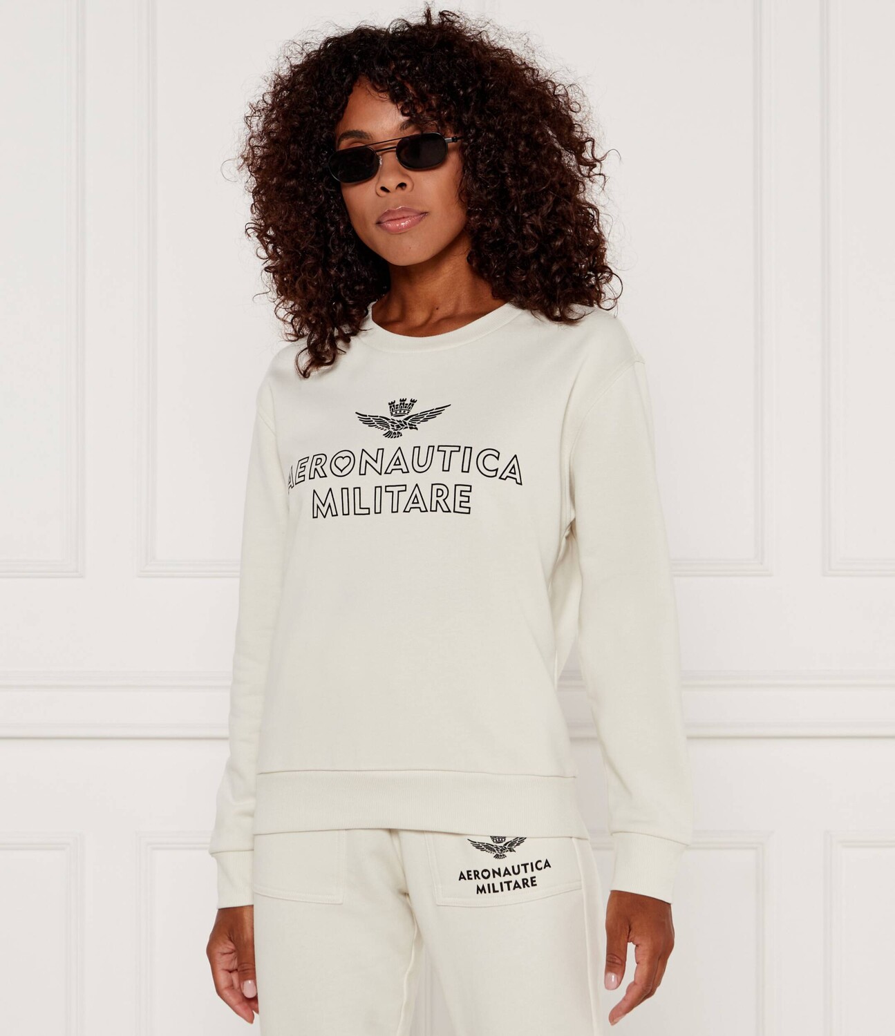 

Толстовка Aeronautica Militare Regular Fit, бежевый
