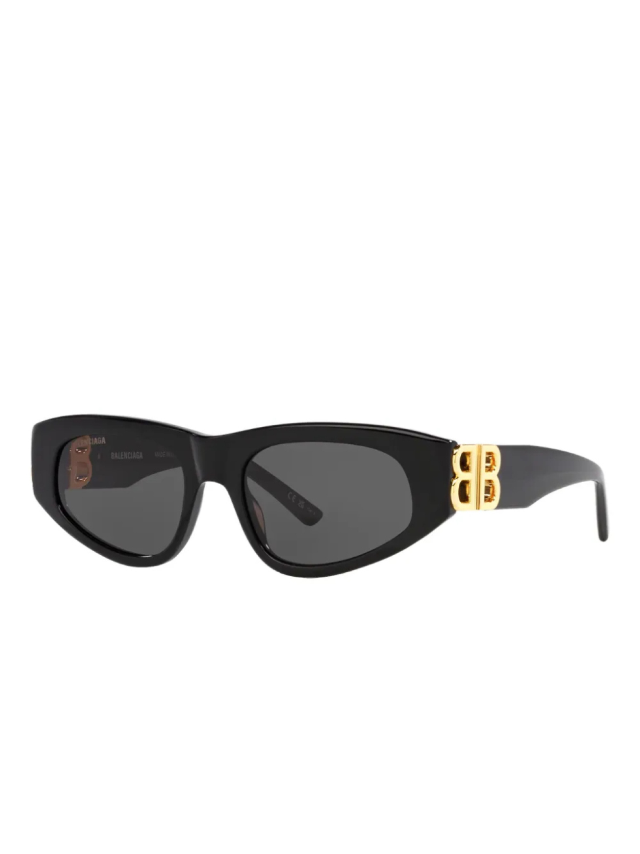 Солнцезащитные очки Dynasty в D-образной оправе Balenciaga Eyewear, черный — фото 2