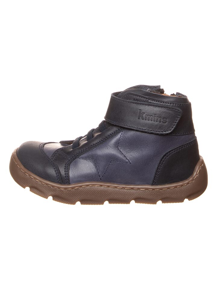 

Высокие кроссовки kmins Leder Barfußschuhe, темно-синий