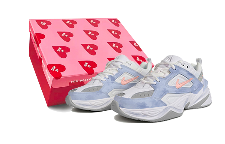 

Кроссовки Nike M2K Chunky Sneakers Unisex Low-top Blue-gray Pink, синий