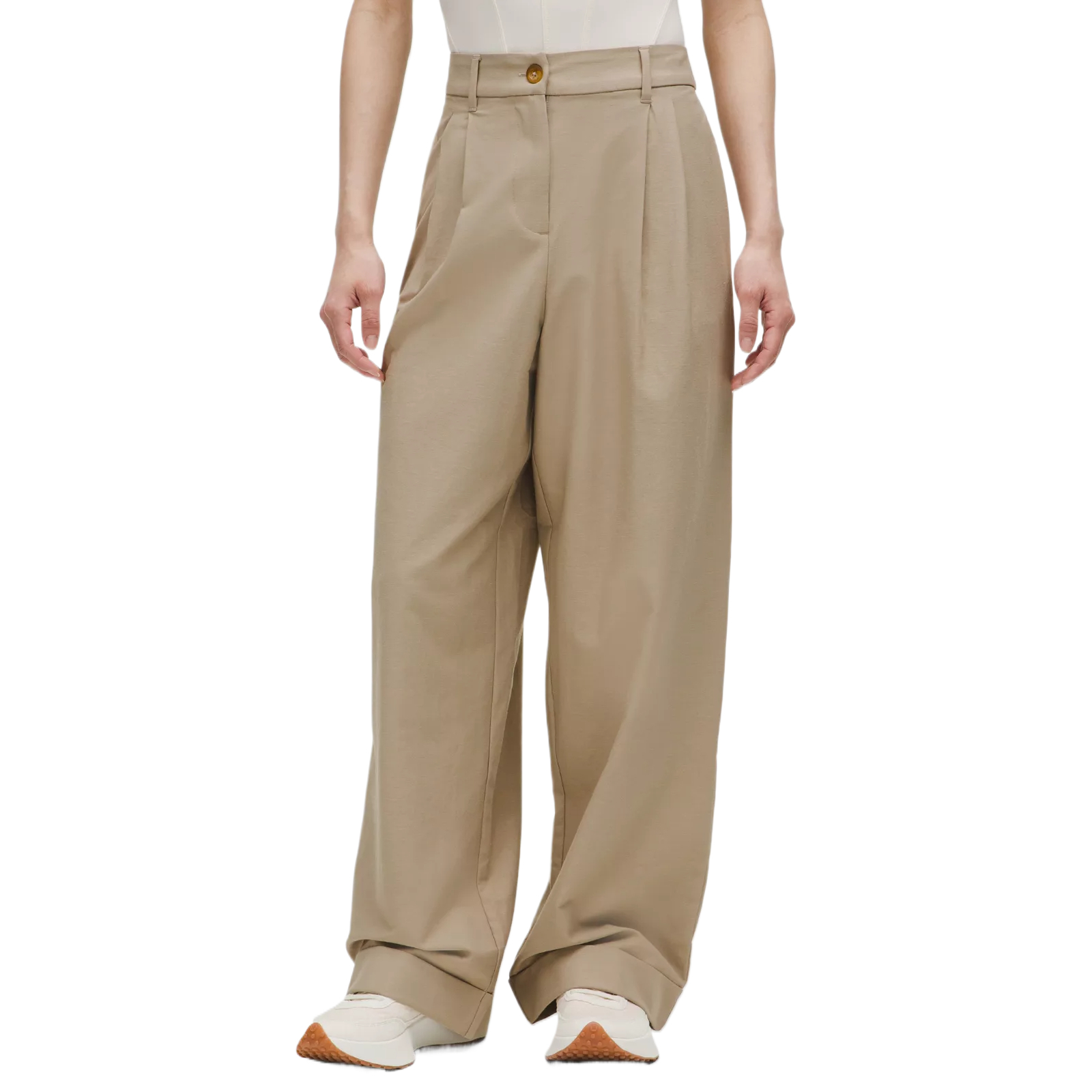 

Женские повседневные брюки Lululemon, коричневый