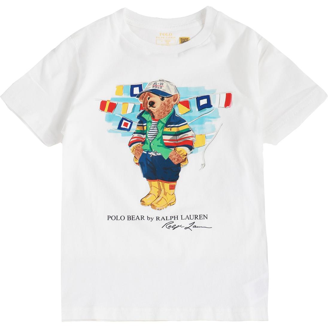 

Polo Ralph Lauren Футболка белая детская, Белый, Polo Ralph Lauren Футболка белая детская