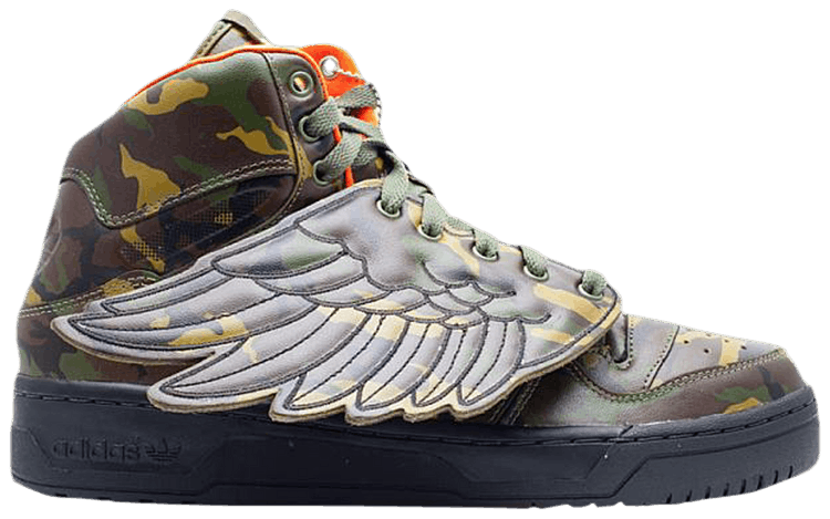 

Кроссовки adidas JS Wings 'Camo', разноцветный