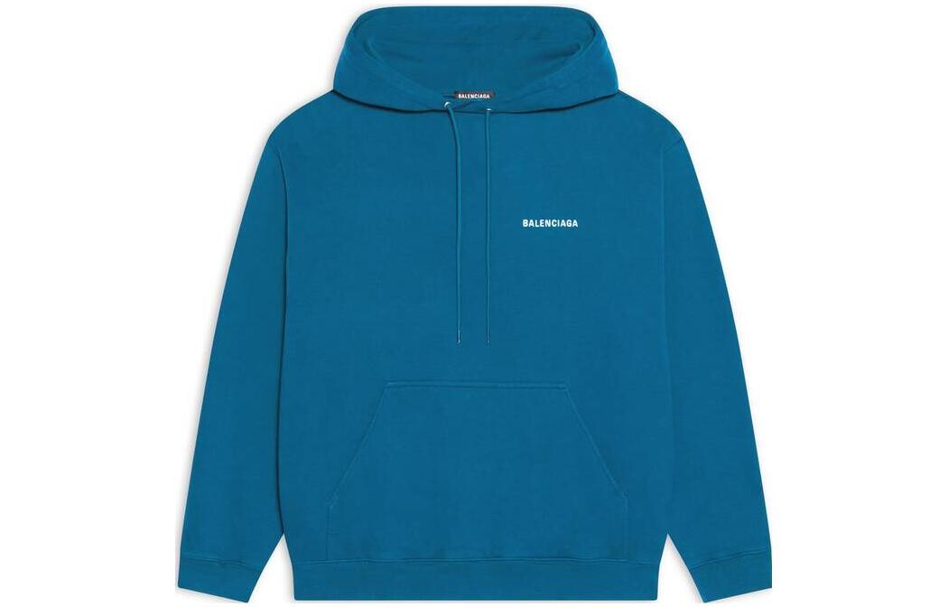 

Толстовка мужская синяя Balenciaga, синий