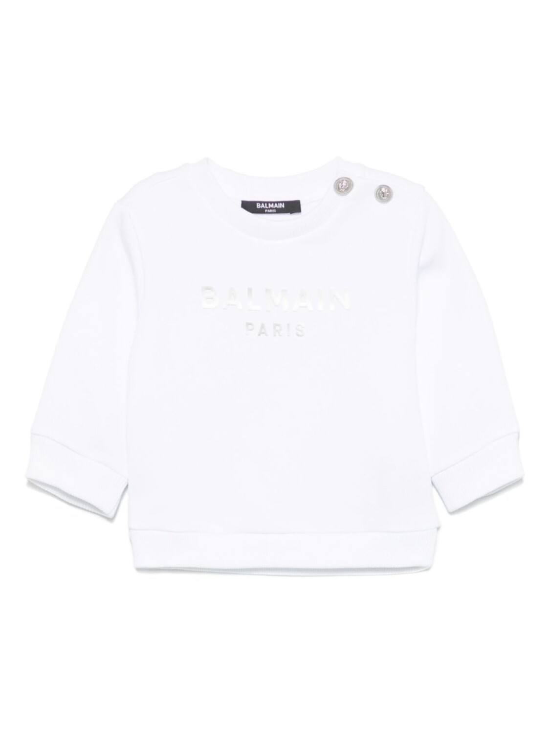 

Balmain Kids толстовка с логотипом, белый