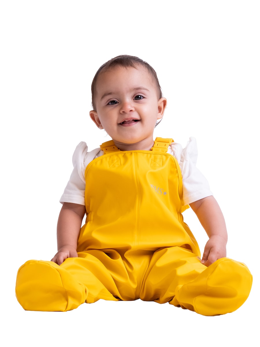 

Свободные спортивные брюки BMS BabyBuddy, лимонно-желтый