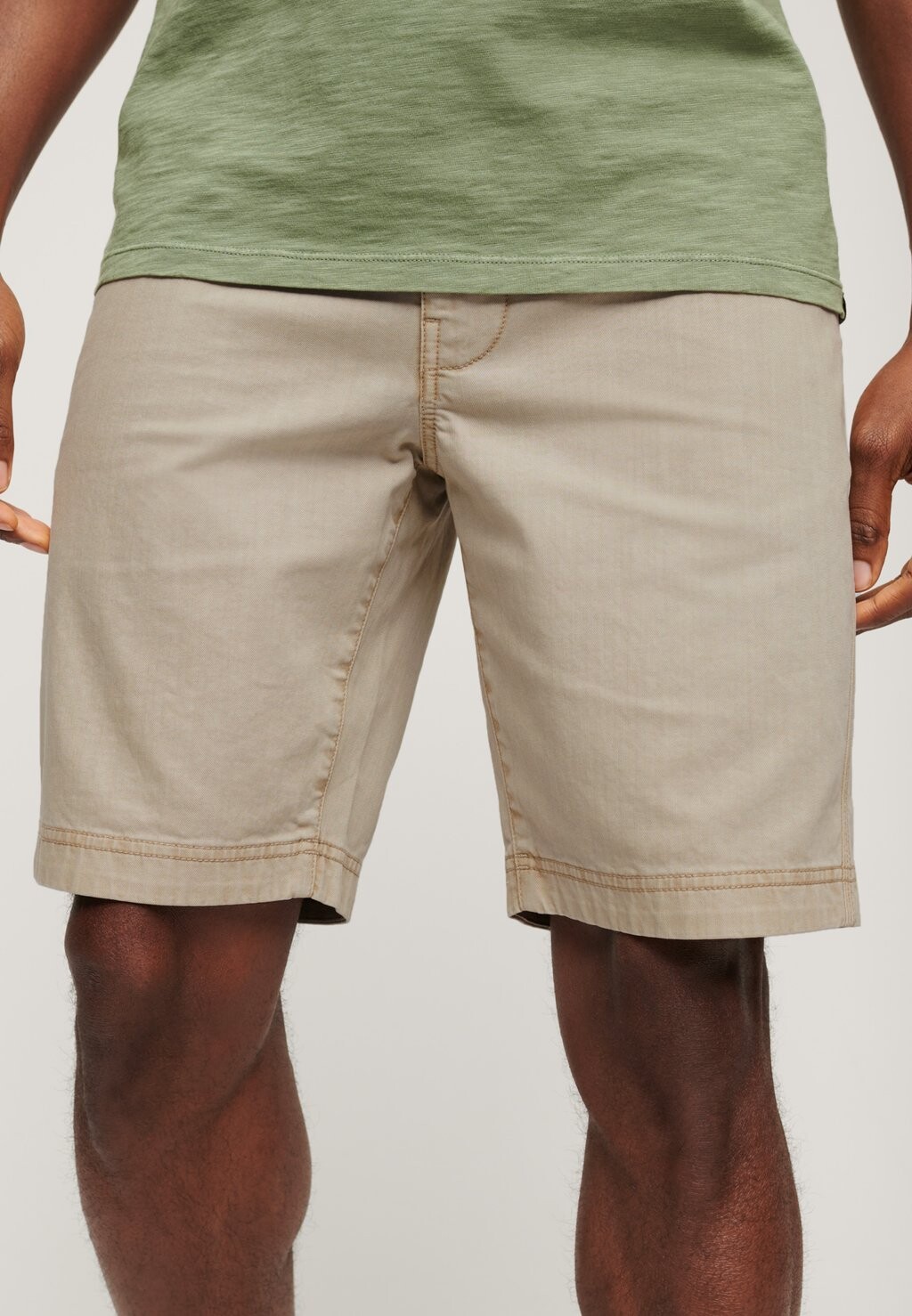 

Шорты OFFICER Superdry, цвет chateau gray